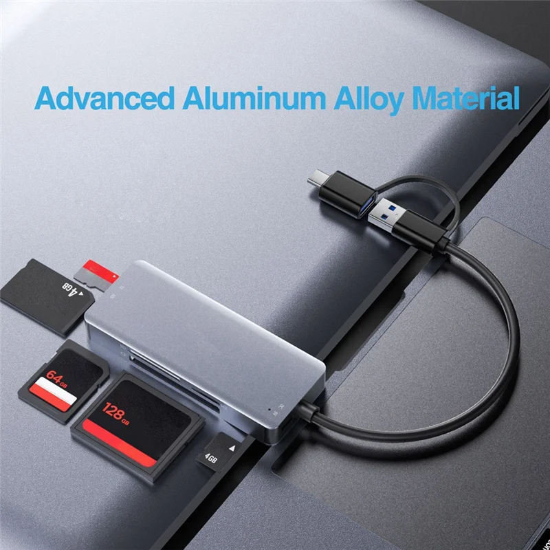 

TA-USB 3.0 Multifunction Card Reader CF/MS/SD/TF Card 5 In 1 USB Card Reader 5Gbps For PC Laptop Replacement Parts Accessories
