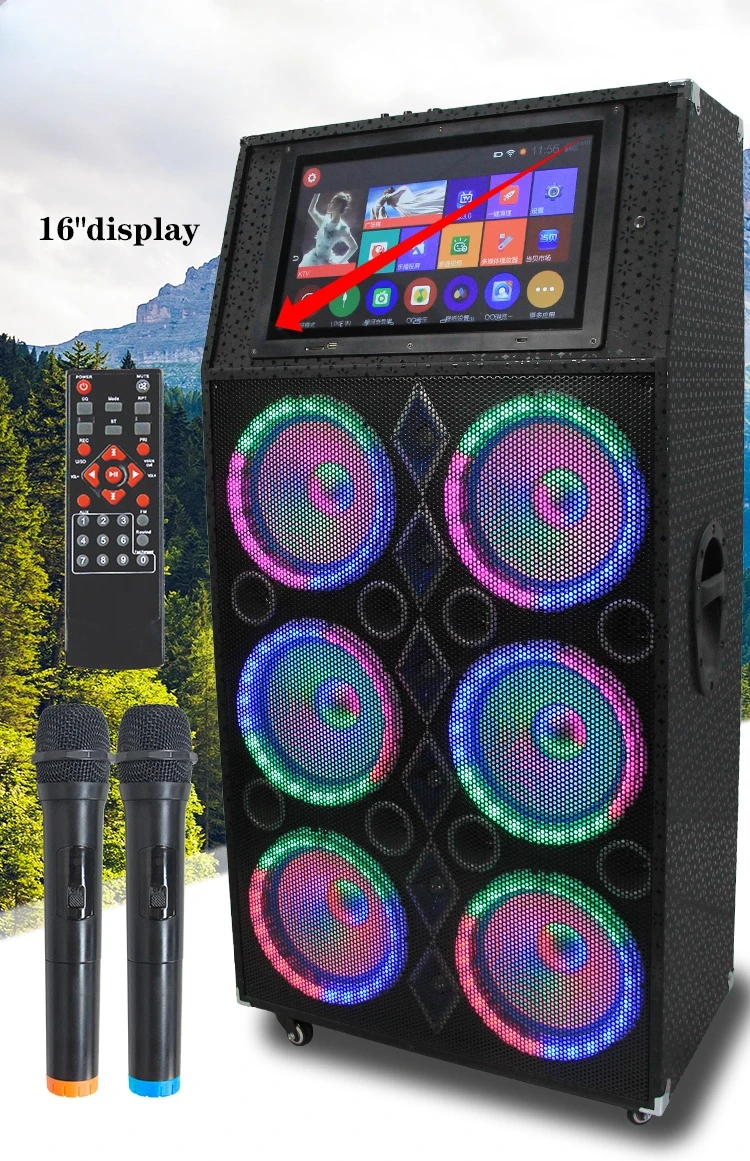 High quality  super bass speaker professional karaoke indoor speaker 16