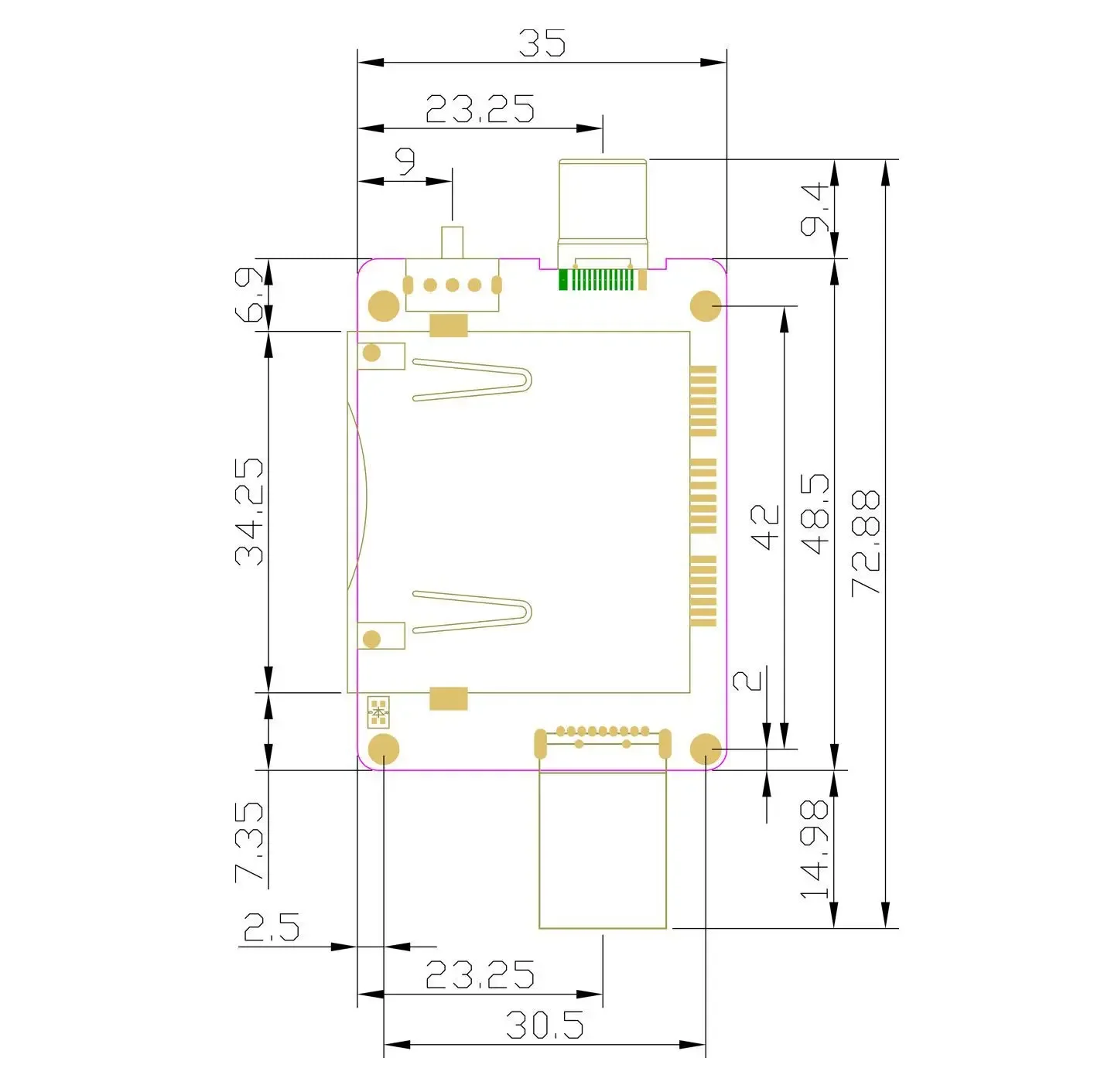 Portable CFExpress USB 3.1 Type C Card Reader Smart Memory Card Reader Flash Drive Adapter Support CFE 10Gbit/S