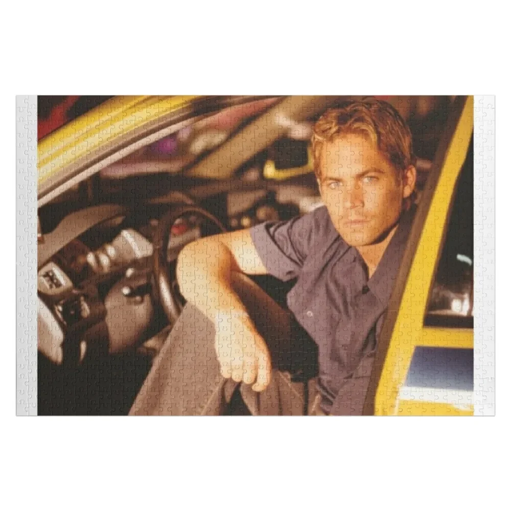 

Paul Walker Jigsaw Puzzle Custom Wood Name Customized Photo Puzzle