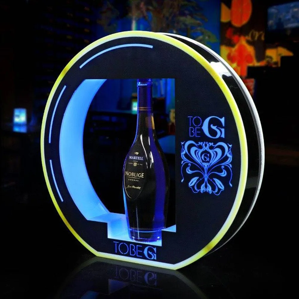 Rechargeable LED VIP Service Grey Goose Bottle Presenter Glorifier Display For Wedding Night Club Party Lounge Bar