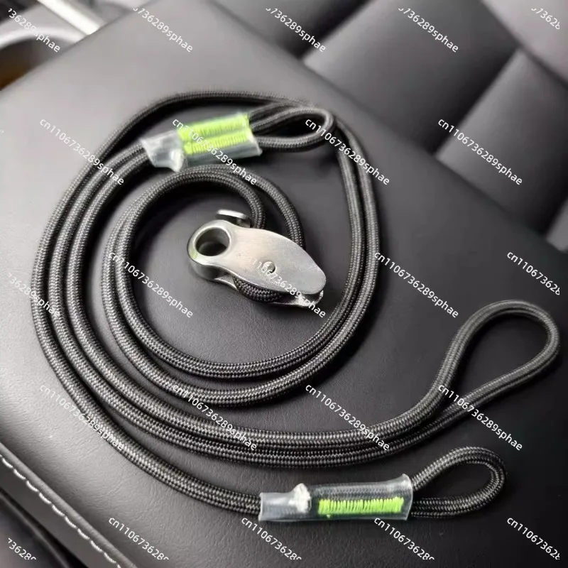 Adjustable Missed Rope Safety Power Tool Descender Anti-drop Rope Aerial Work Anti-drop Hand Hanging Buckle Rope