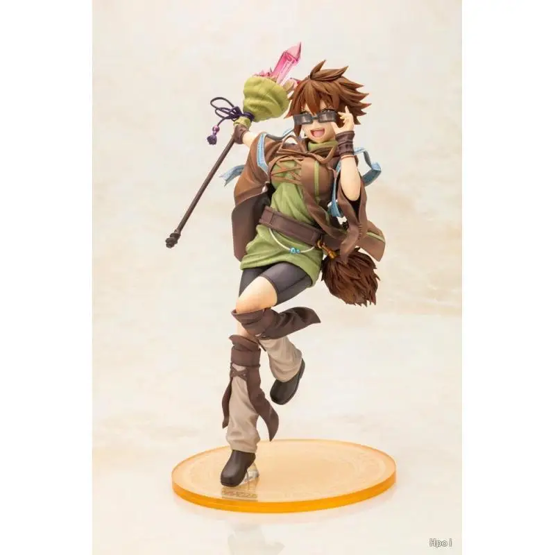 Genuine Licensed by Bandai-Yu-Gi-Oh! Official Card Game-Chireitsukai Ausu-Daemon Beaver-Monster Figure Collection-1/7 Kotobukiya