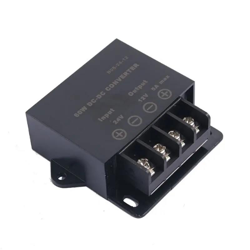 B27B For Car Compatible 24V To 12V 5A 60W DC-DC Power Supply Module Step-Down Voltage Regulator Converter For Car Systems Reduce