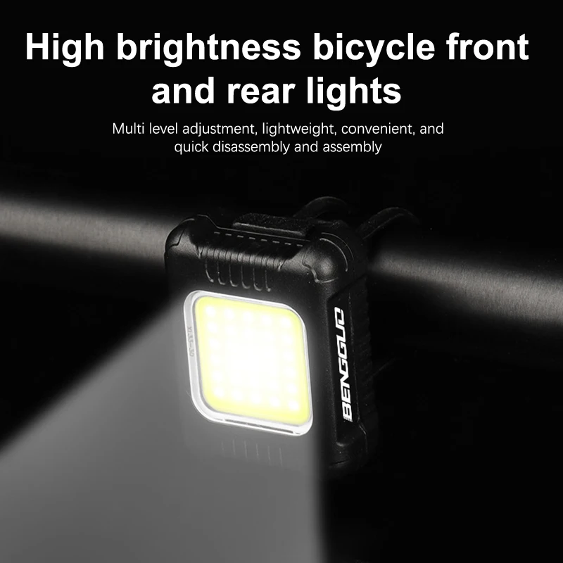 

Bike Light Waterproof Super Bright Multiple Lighting Modes Rechargeable Night Riding Cycling LED Bicycle Tail Light