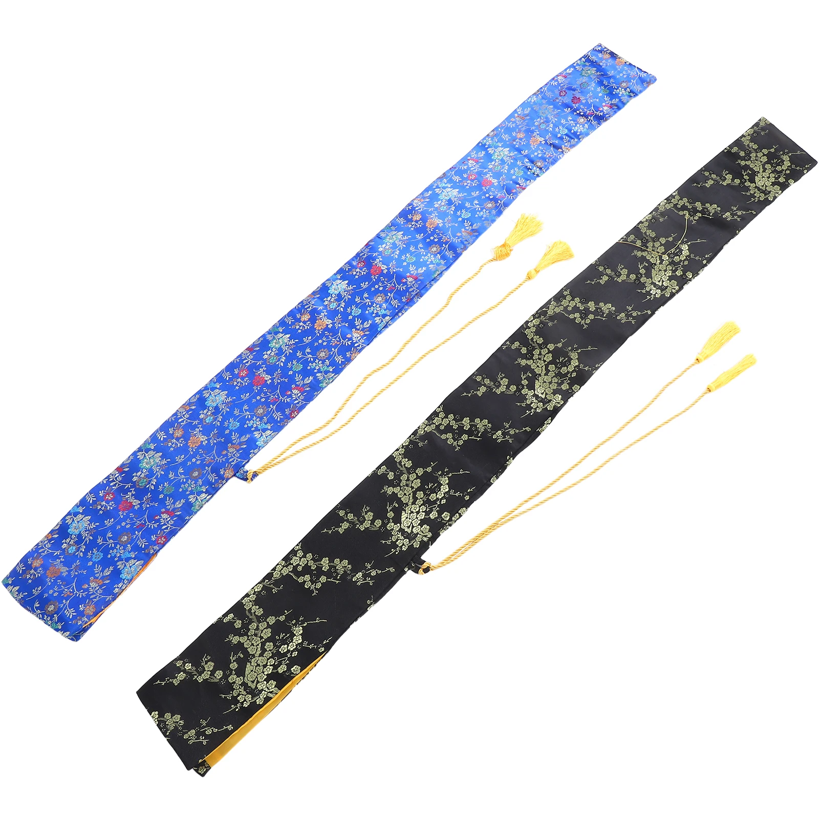 

2 Pcs Sword Bag Standard Fencing Equipment Pouch Storage Holder Bags Silk Organizer Single Layer Travel