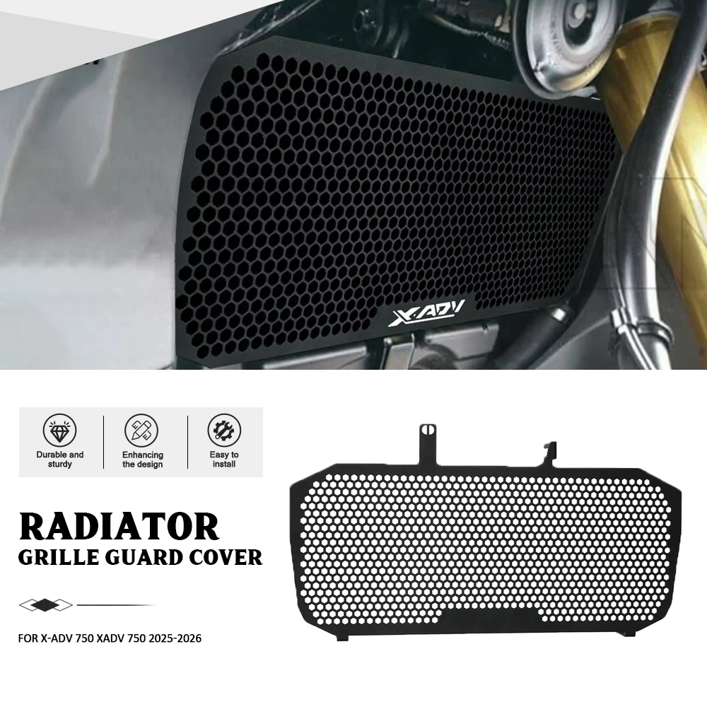 

For Honda XADV 750 X-ADV 750 2025-2026 Motorcycle Accessories Side Radiator Engine Guard Cooler Grille Cover Protection Part