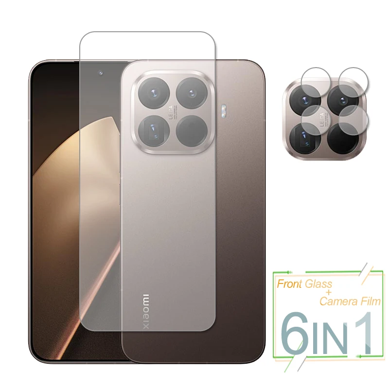 

For Xiaomi 15T Pro Glass Xiaomi Mi 15T Pro Screen Protector Tempered Glass Protective Phone Camera Lens Film For Xiaomi 15T Pro