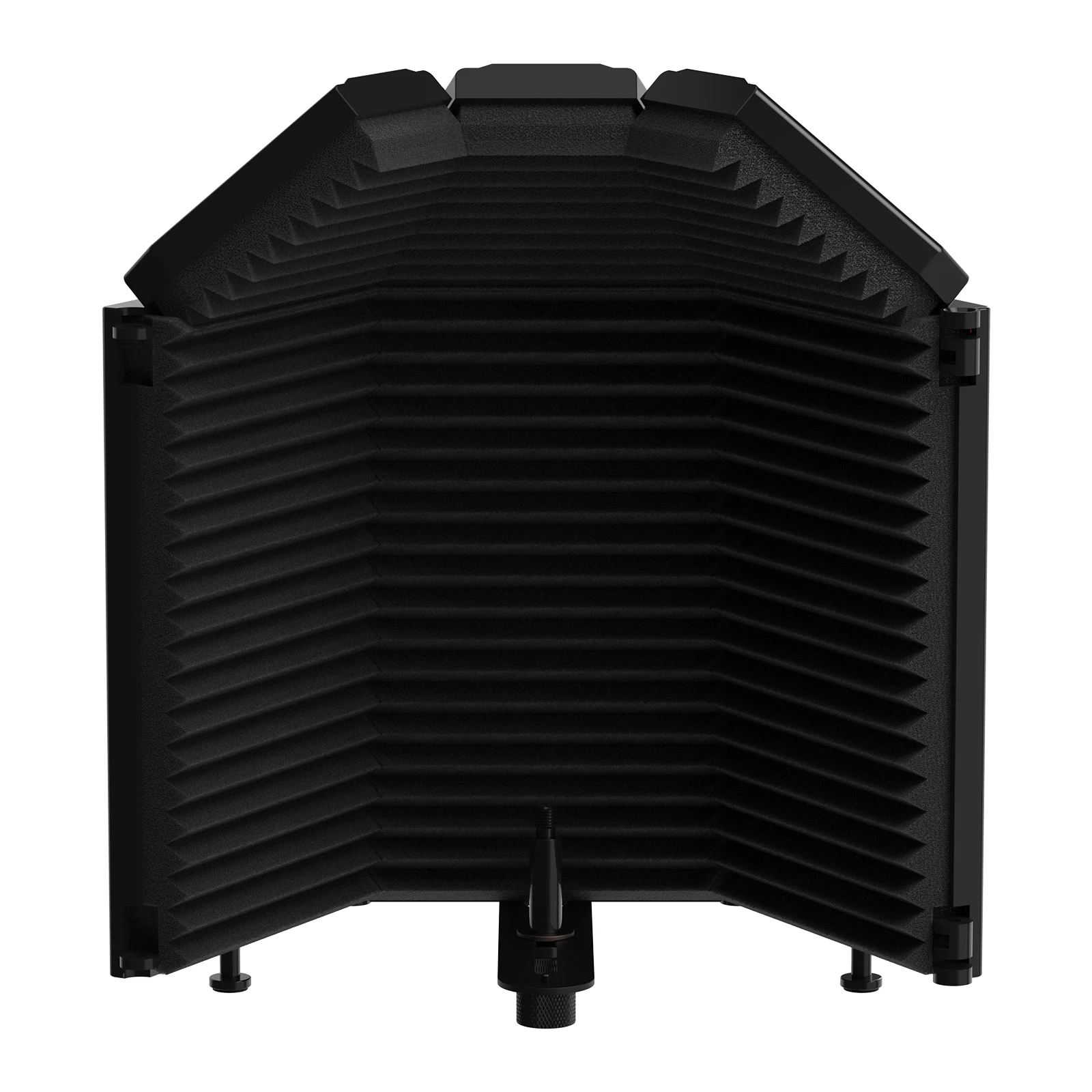 

GPUB Microphone Recording Filter Microphone Foldable Vocal Booth Microphone Isolation Shield Studio Equipment(3 Door)