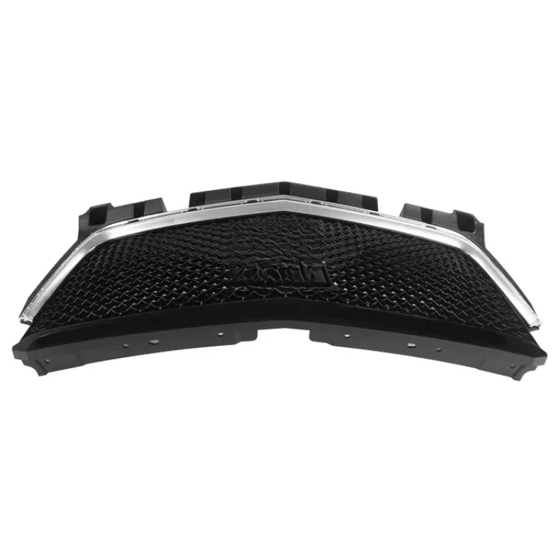 

Lightweight carbon fiber front bumper with stainless steel kidney grille cover S XT6
