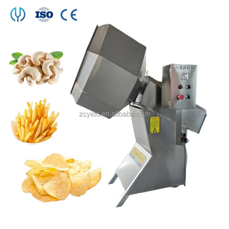 

Industrial Coated Popcorn Making Carmel Sugar Popcorn Coating Machine/snack Machines/indian Snack Making Machine