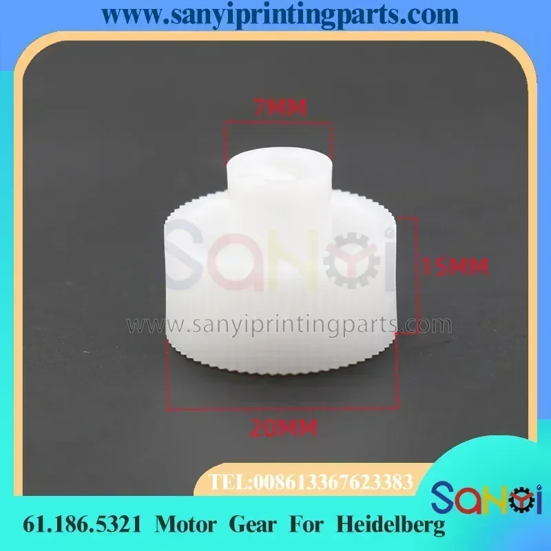 1/10/20 Buah Perlengkapan Motor Plastik 61.186.5321 Kualitas Terbaik untuk Suku Cadang Mesin Cetak Heidelberg SM74 PM74