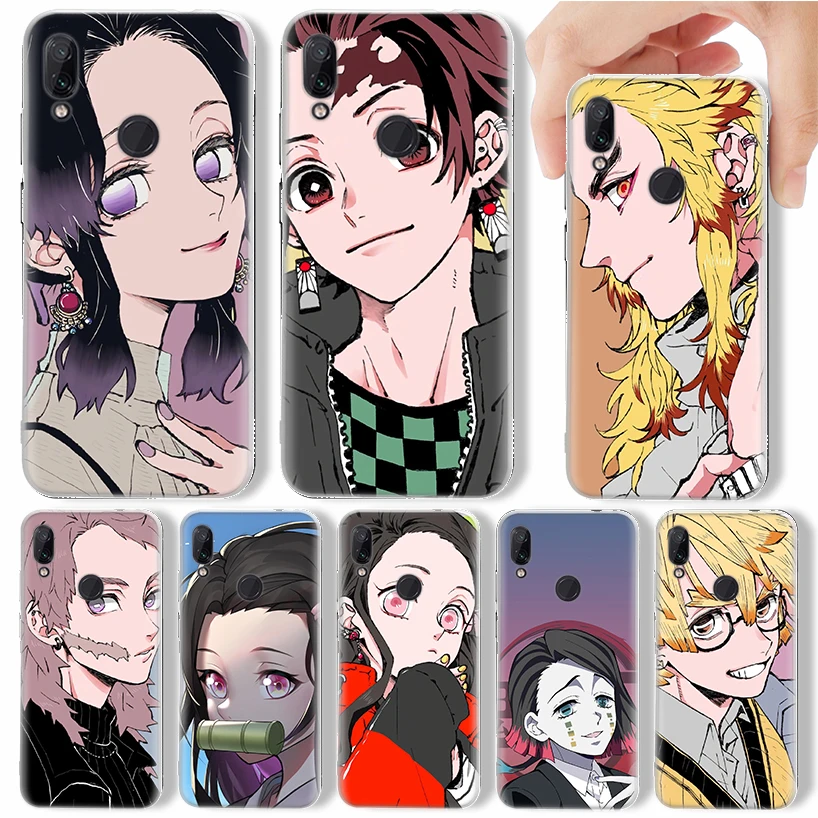 Demon Slayer Anime Phone Case For Xiaomi Mi 11 Lite 12X 11T 10T 9T 12 Pro 11i 8 9 10 Ultra 5G 5X 6X Soft Cover Silicone Shell