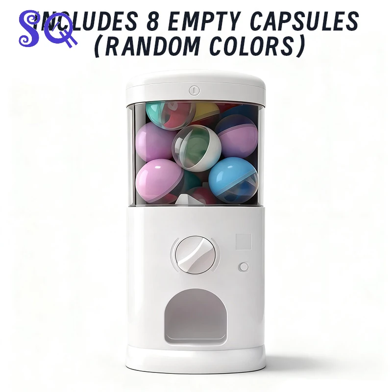 Mini Capsule Vending Machine Gum Capsule Toy Candy dolls Machine Vending Machine  Capsule Dispenser 60mm capsule