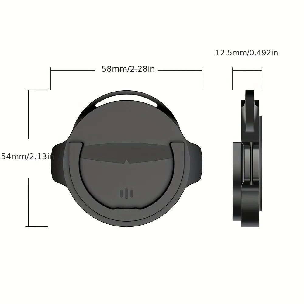 1pc The Perfect Car Mount for Your Phone: 360° Rotation & Flat Stand for Socket Mount Users(Special Design for pop-socket users)