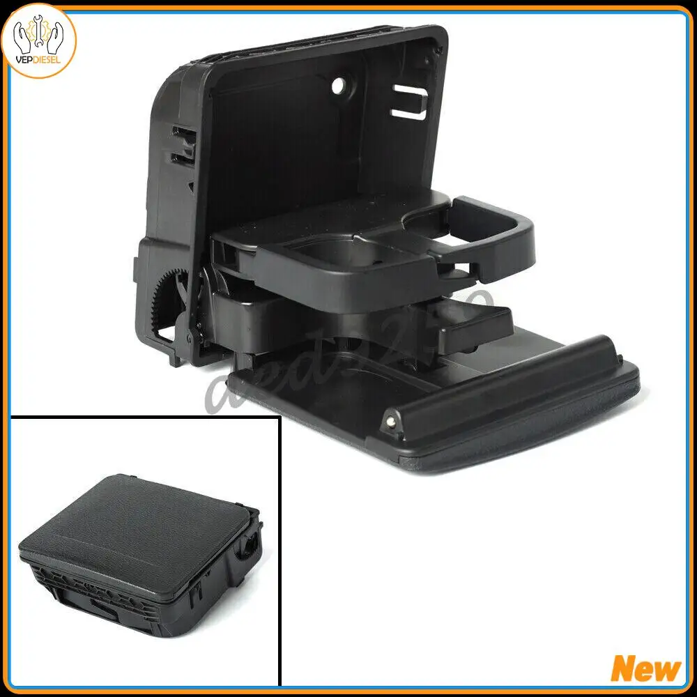 

Задний центральный подлокотник, подстаканник 1K0862532F9B9 для VW Jetta MK5 Golf MK5 MK6 GTI EOS, черный, послепродажный, новый, 1 шт.