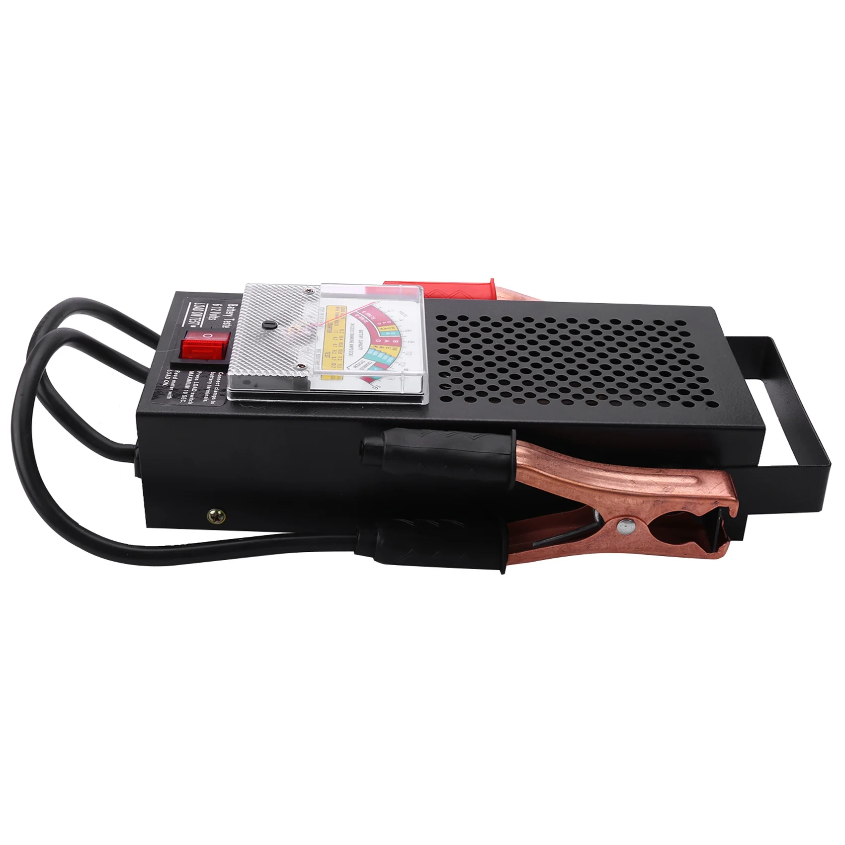 Probador de carga de batería, 100A, 12V, coche, 6V, Schumacher, 12 mecánicos, tipo camión