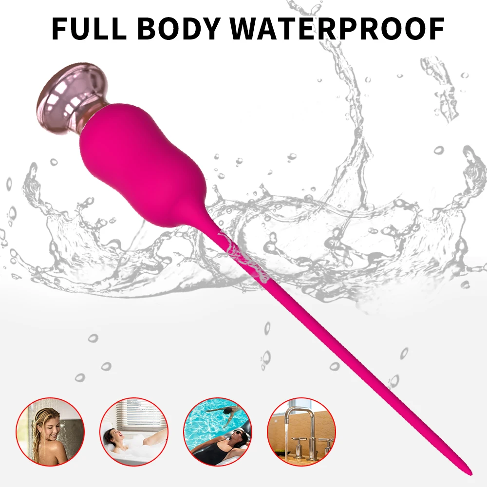 Urethral Catheter Dilators Penis Plug Vibrator Sex Toys for Man Vibrating Urethral Plug Stimulator Wireless Remote Contriol