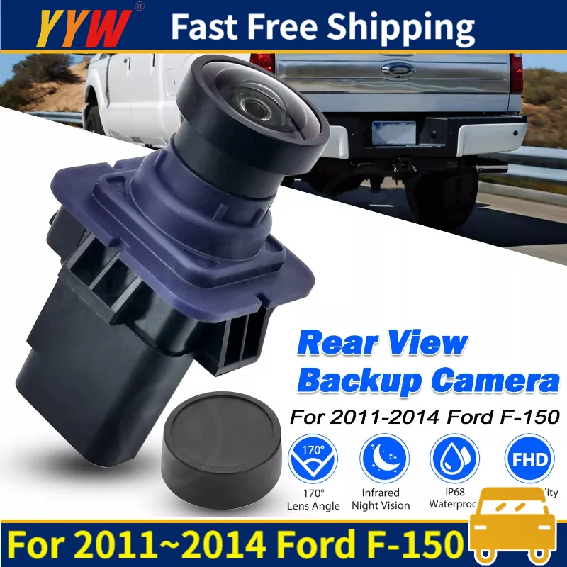 

Rear View Backup Parking Reverse Camera OEM EL3Z19G490D For Ford F-150 2011 2012 2013 2014 Rear View Park Assist Backup Camera