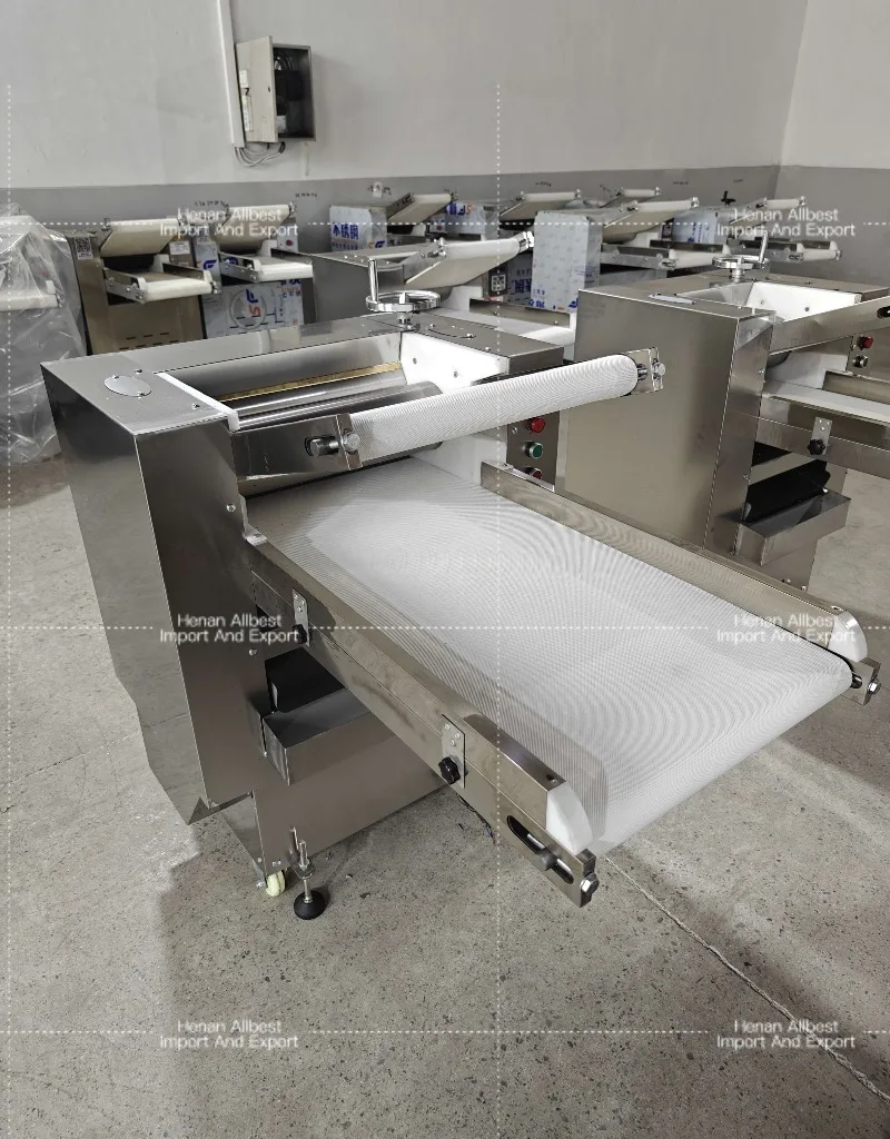 Commercial-Grade Dough Sheeter And Press High-Efficiency Solution For Restaurant And Bakers Dough Kneading Machine Dough Sheeter