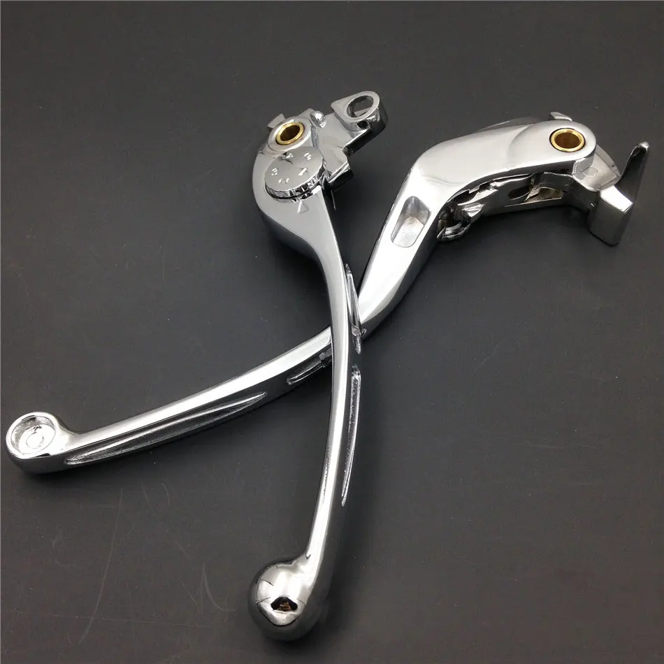 

Brake Clutch Handle Levers For Honda CBR1000RR 2004-2007 05 06 / CB 1000R 2008-2014 Motorcycle Billet Black / Chrome