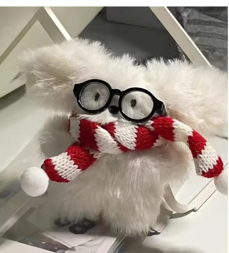 Girls' hearts, little suckling dogs, plush pendants, dolls, milk puffing cartoon schoolbags, ornaments, gifts, keychain chain or