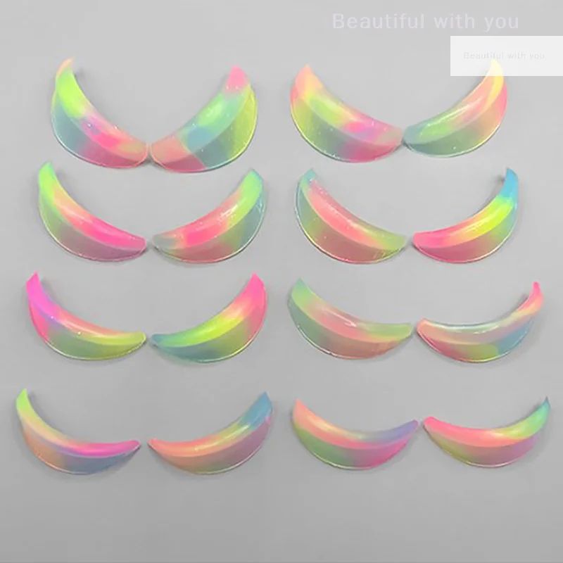 Silicone Anti-fall Off Eyelash Pads Anti-slip Lash Lift Ribbon Reusable Eyelash Perm Pads Perm Eyelash Spacer Lash Lifting Tool