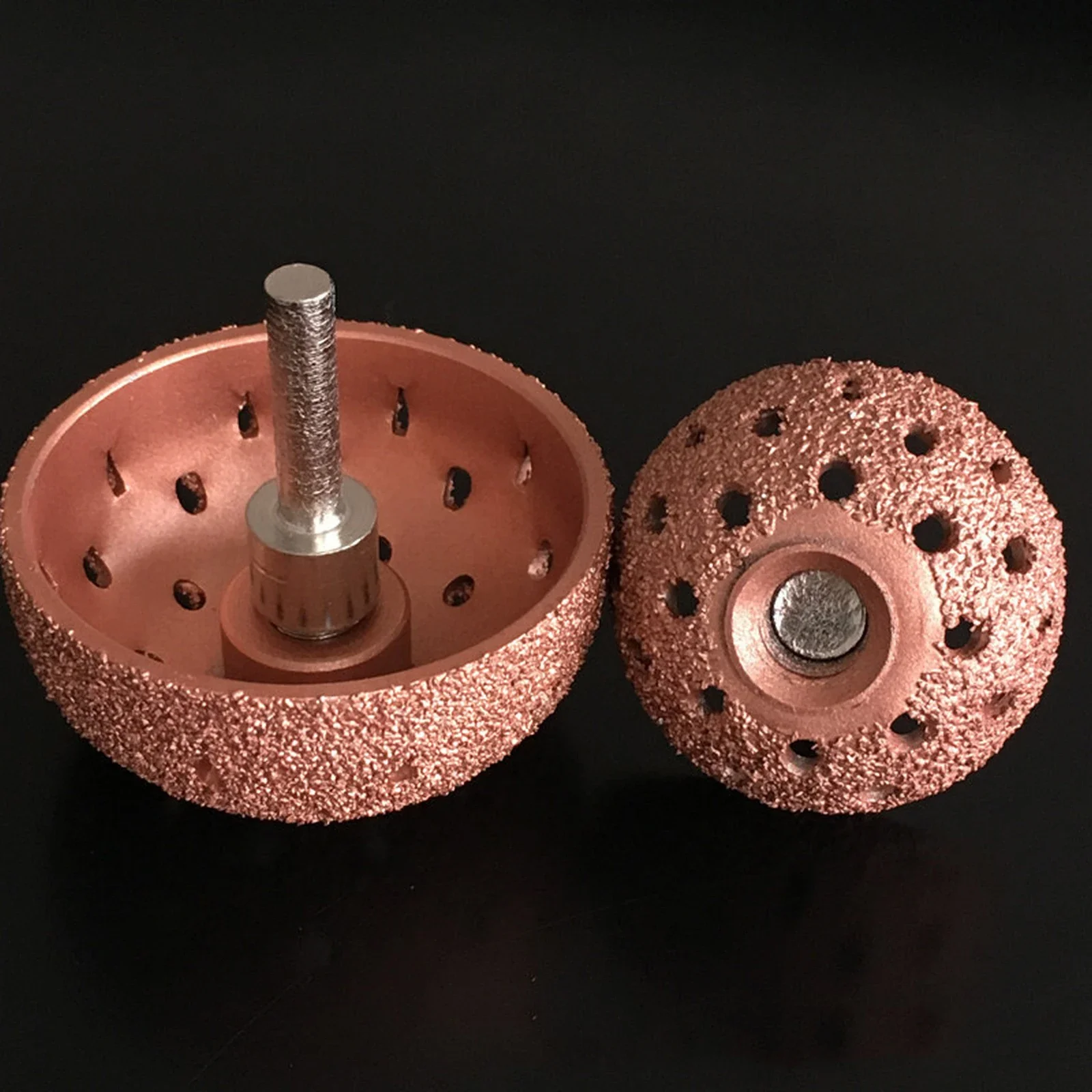 

42/55mm Tire Wheel Grinding Head Tungsten Steel Tire Repair Tool Hemispherical Pneumatic Grinding Head