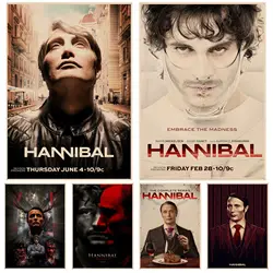 Hannibal Classic Movie Posters Kraft Paper Prints and Posters Kawaii room decor