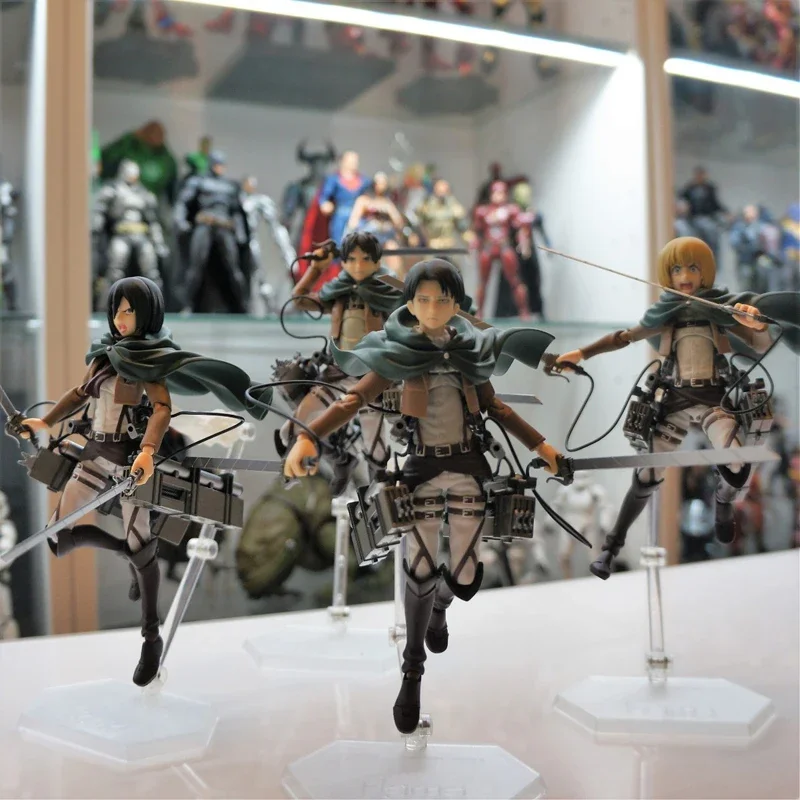 هجوم على شخصية عمل تيتان ميكاسا ، Eren Yeager ، ألعاب أنيمي النموذجية ، هدية ، # من من من من الخارج ، # من الخارج ، shingeeki no Kyojin Levi ،