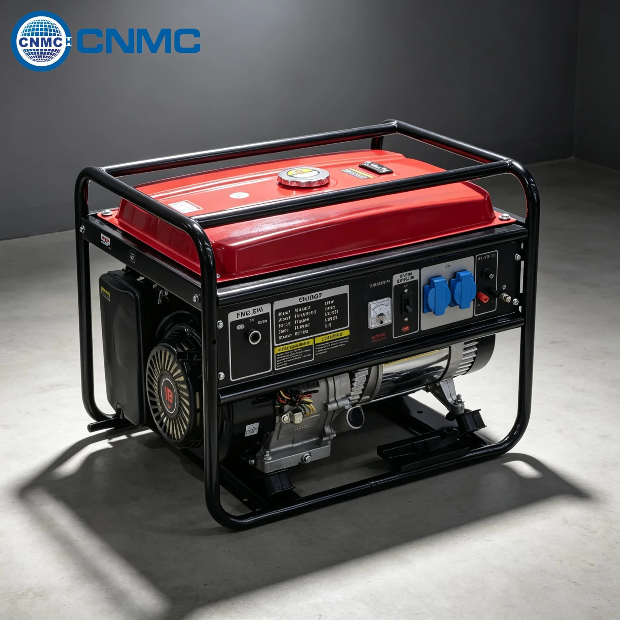 Petrol Generator 5kw 6kw 7.5kw 9.5kw Generator With Wheel Thickened Tires 50HZ Electric start CE UL Certified Camping Home Use