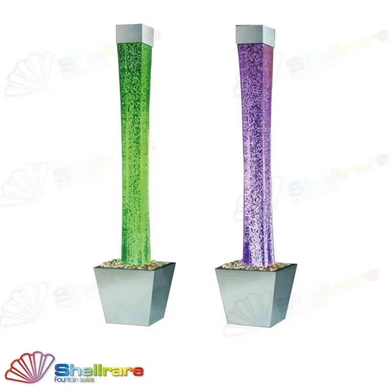 custom.Factory Direct Price New Style Floor Standing Lamp Color Changing Bubble Lamp Wedding Decorative Led Pillars Co