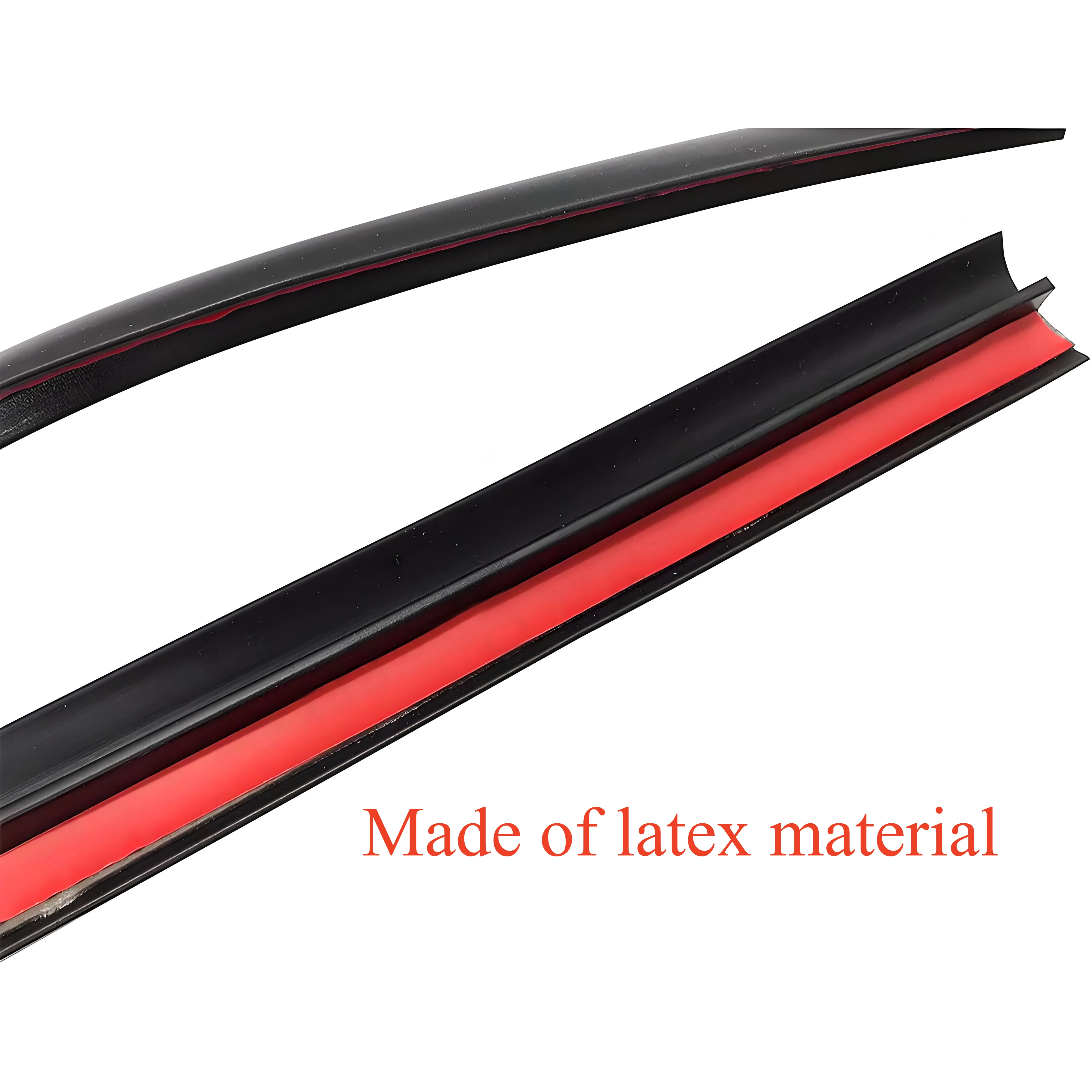 المطاط زجاج سيارة شريط عازل سقف نافذة حافة ختم حامي قطاع ل جيب رانجلر JK JL 2007-2025 الملحقات الخارجية