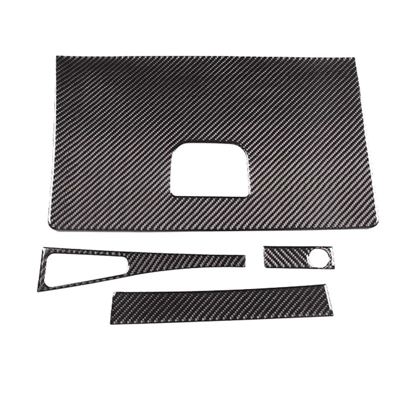 For Mazda MX-5 2009 2010 2011 2012 2013 2014 Carbon Fiber Car Co-Pilot Glove Box Panel Trim Sticker Interior Accessories