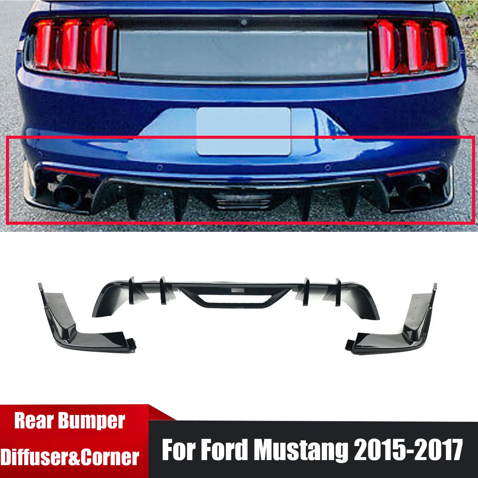 Rear Bumper Diffuse… - image