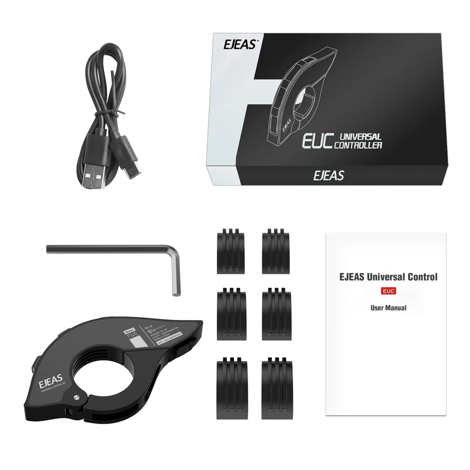 Motorcycle Helmet Bluetooth Intercom Universal EUC Remote Control Handle Fixed on The Handlebar Remote Control Intercom