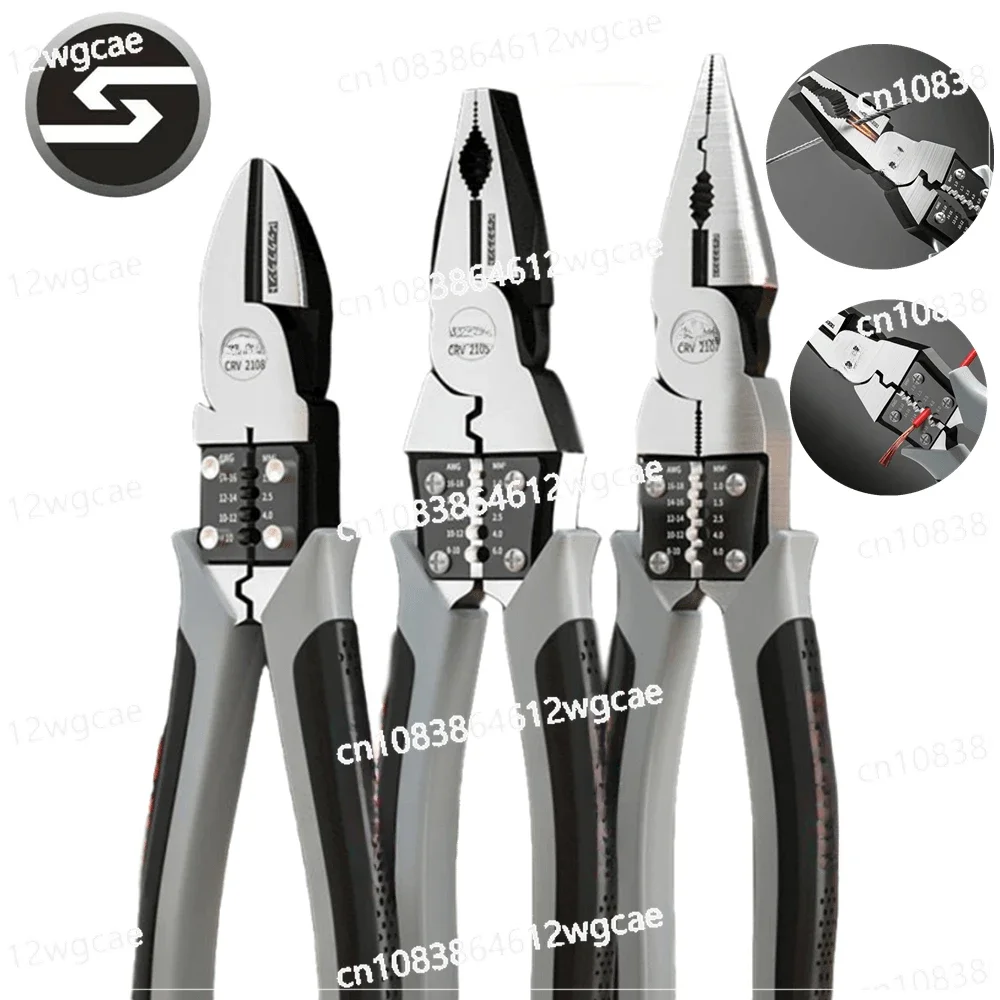 רב תכליתיים alicate alicate plers מחט אף חומרה כלי חיתוך חוט אוניברסלי חותכי חשמלאי bocorese