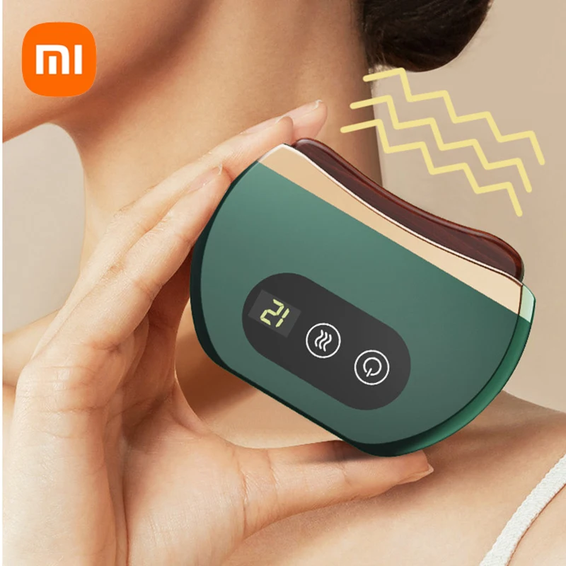 Xiaomi Portable Mini Electric Scraping Instrument Heating Massager Rechargeable Lift The Face Constant Temperature Hot Compress