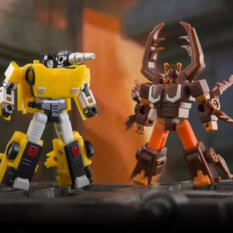 

Action Figure 2in1 Mini Deformed Collectible Robot Model Multiple Styles Available Finished Toy Gift For Trans Formation Fans