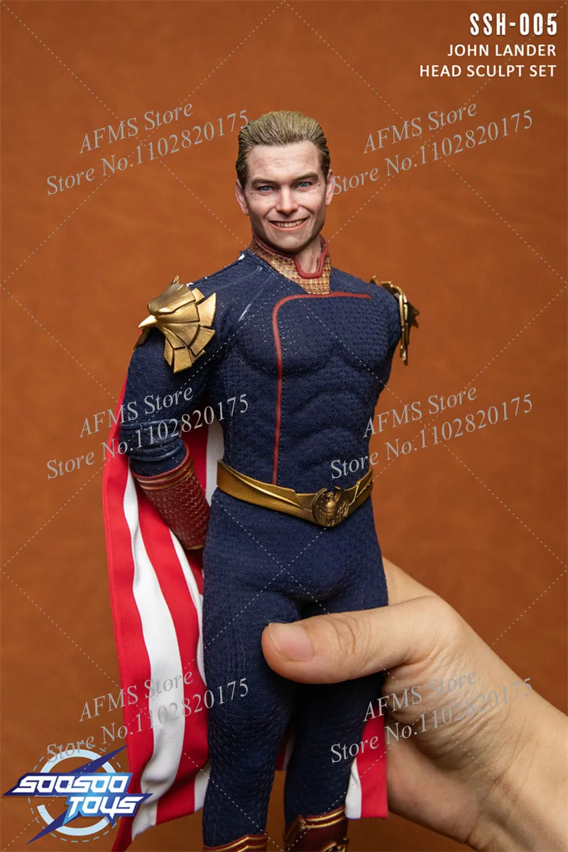 Soosootoys SSH-005 1/6 مقياس ذكر الجندي جون لاندر رئيس نحت نموذج صالح 12 بوصة SST-026 عمل الشكل الجسم