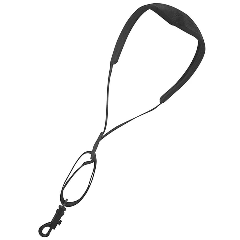 Aksesoris Instrumen Musik Tiup Kayu Tali Leher dan Tas Bahu Strip Abs Saksofon