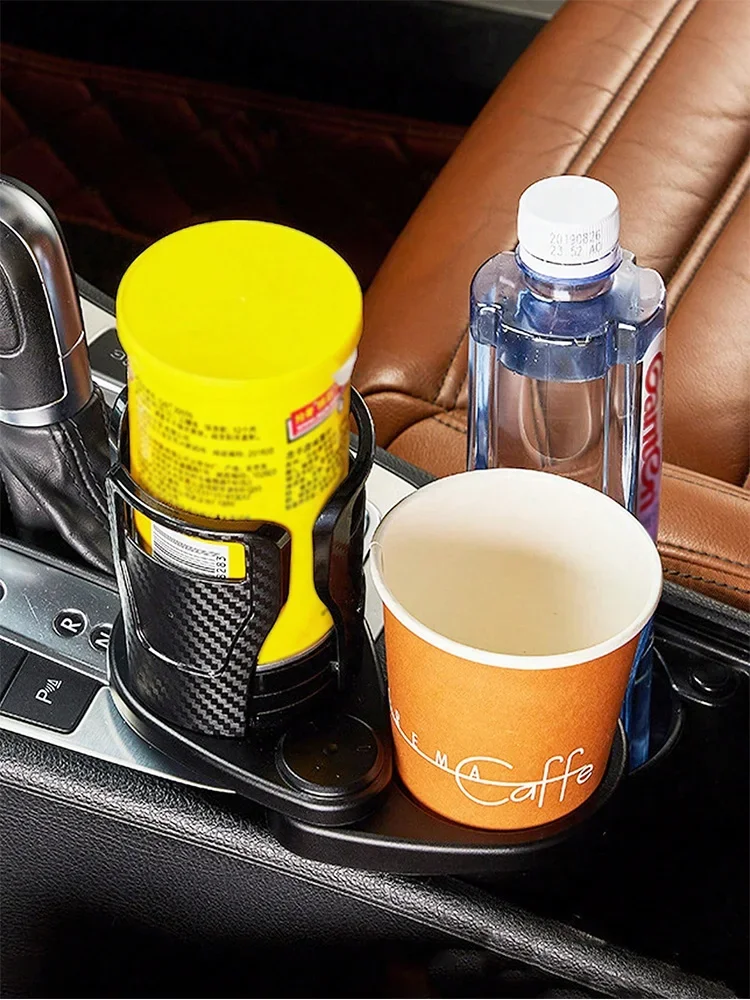 Car Cup Holder Expander Tray with Detachable Car Cup Holder Tray,Car Food Trays for Eating Cup Holder Tray Table for Car image 4