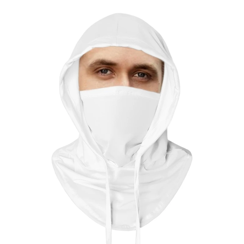 Detachable Face Cover with Hood Balaclava Cover Sun Protections with Hood Detachable Hood Balaclava