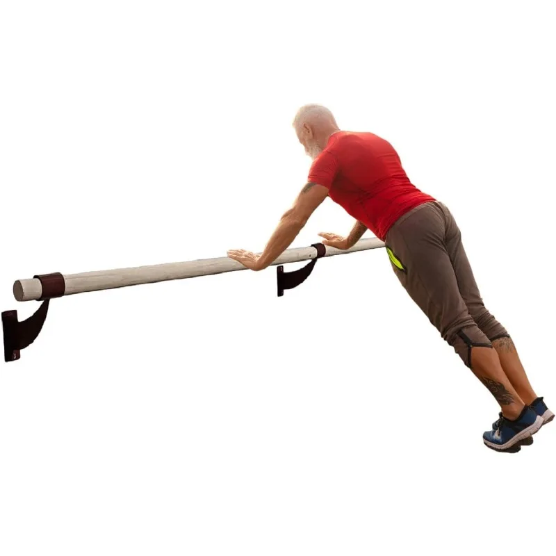 

Physical Therapy Rehabilitation Parallel Bars, 6 FT Long,Fixed Height Wall Mount, Made American Oakwood, Includes Brackets