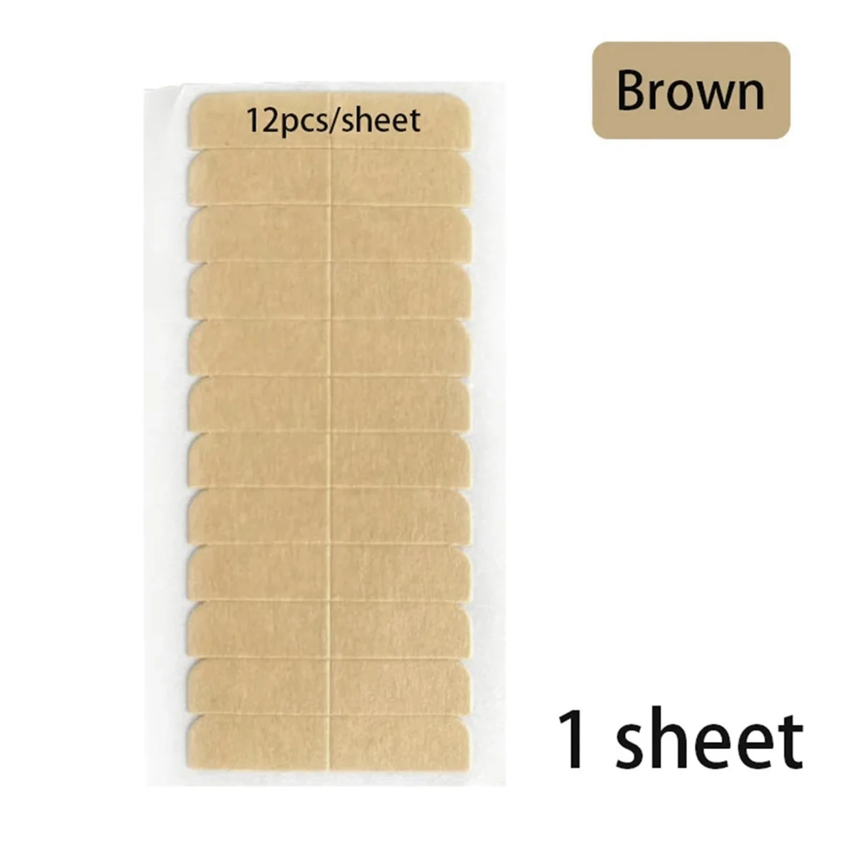ABNP Kaki Dubbelzijdig Pruik Tape Haartape voor Toupet Plakband voor Lace Front Ultra-Hold Pruik lijm Mini Tabs Tape