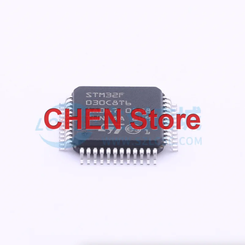 

10PCS Original STM32F030C8T6 LQFP-48 Microcontroller chip Electronic Components In Stock BOM Integrated Circuit