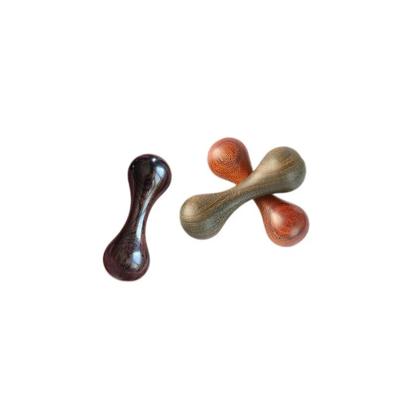 Holz Knucklebone Dekompression Spielzeug Polieren Sandelholz Hand Spinner Angst Stress Relief Drehen Finger Für Party Geschenk – Detail 6