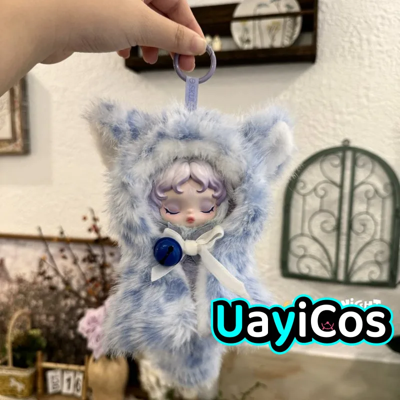 

In stock 10cm Doll Clothes Rabbit Fox Bear Snow Leopard Cat Deer Animal Cartoon Cloak Clothing Suit Stuffed Plushies Doll Anime