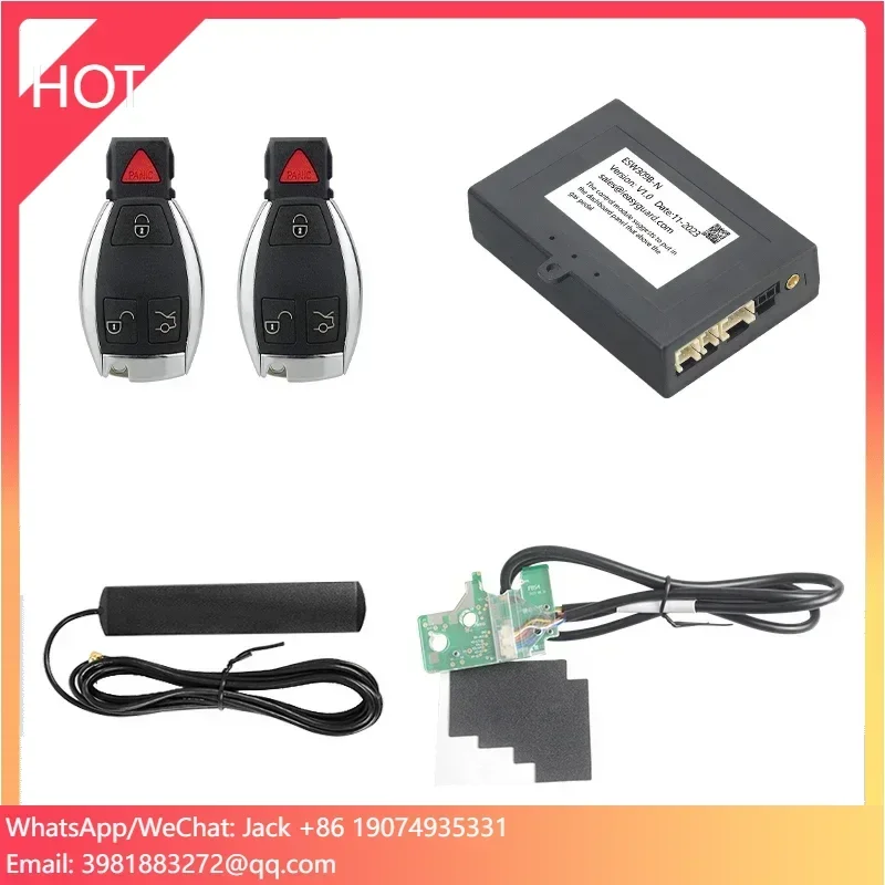 Factory Wholesale Price EASYGUARD Smart Key Kit Fit For Benz With Turn Key Start Only Add 2 Key Fobs