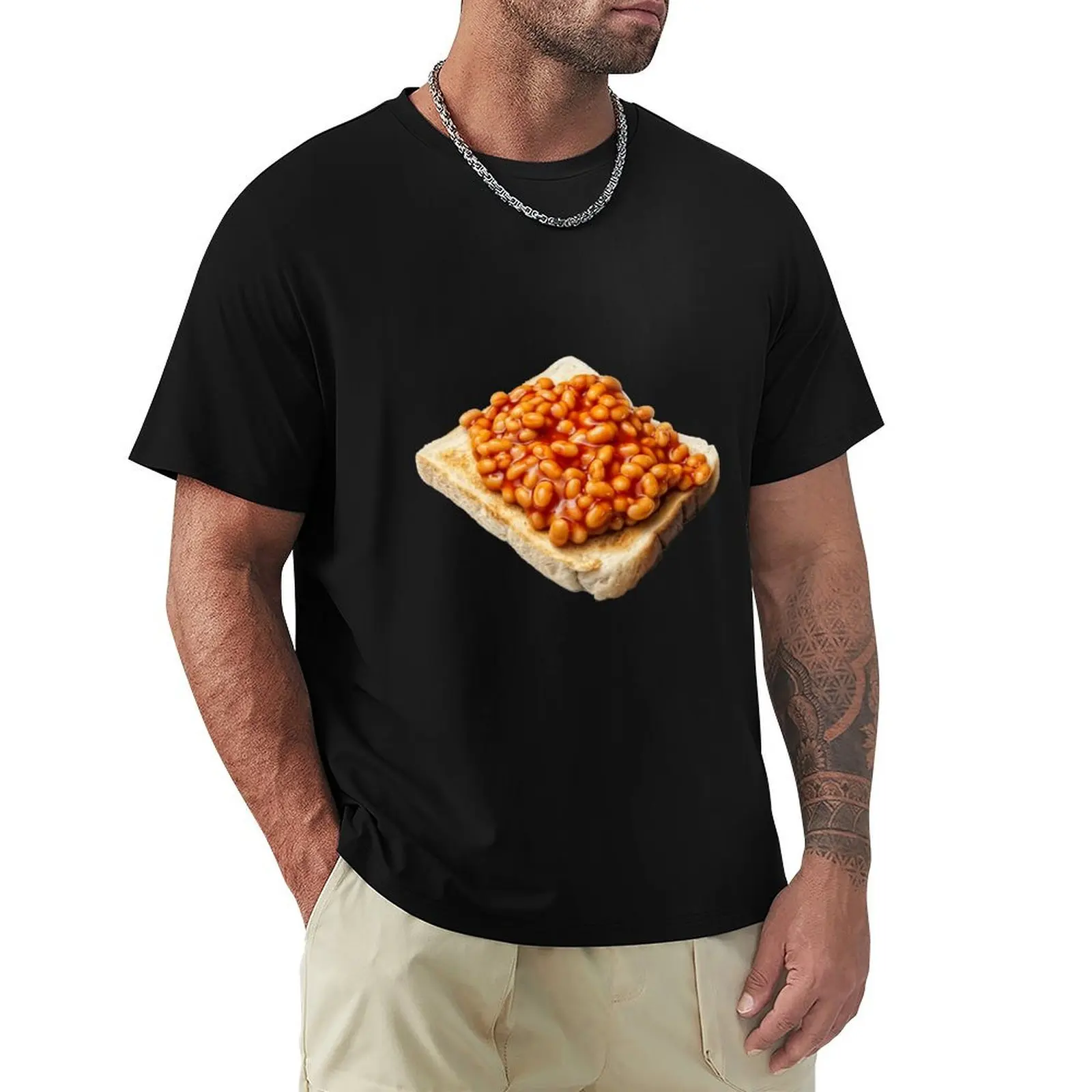 Beans on Toast T-Shirt Fitness Quick Dry Short Sleeve Top